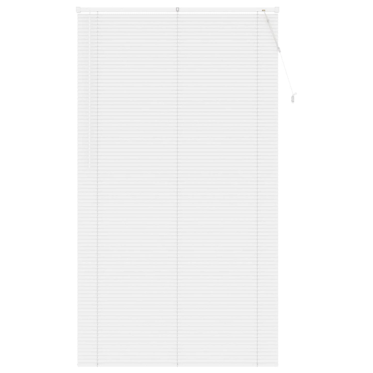 vidaXL Βενετσιάνικη Σκίαση Λευκός 213 x 120 εκ PVC