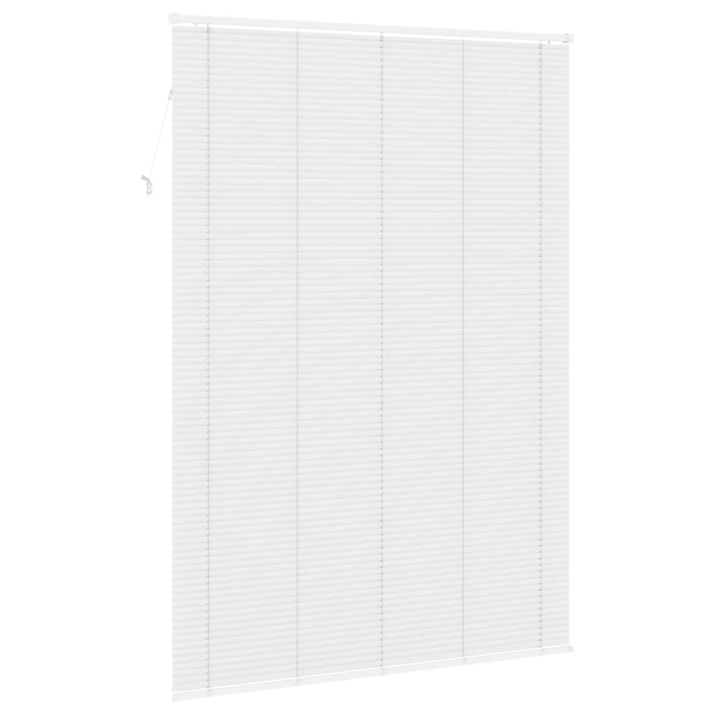 vidaXL Βενετσιάνικη Σκίαση Λευκός 213 x 150 εκ PVC