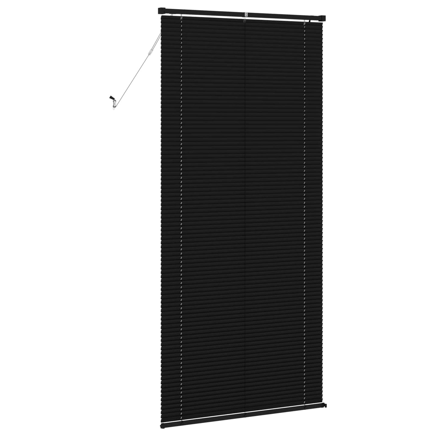 vidaXL Βενετσιάνικη Σκίαση Μαύρο 213 x 70 εκ PVC