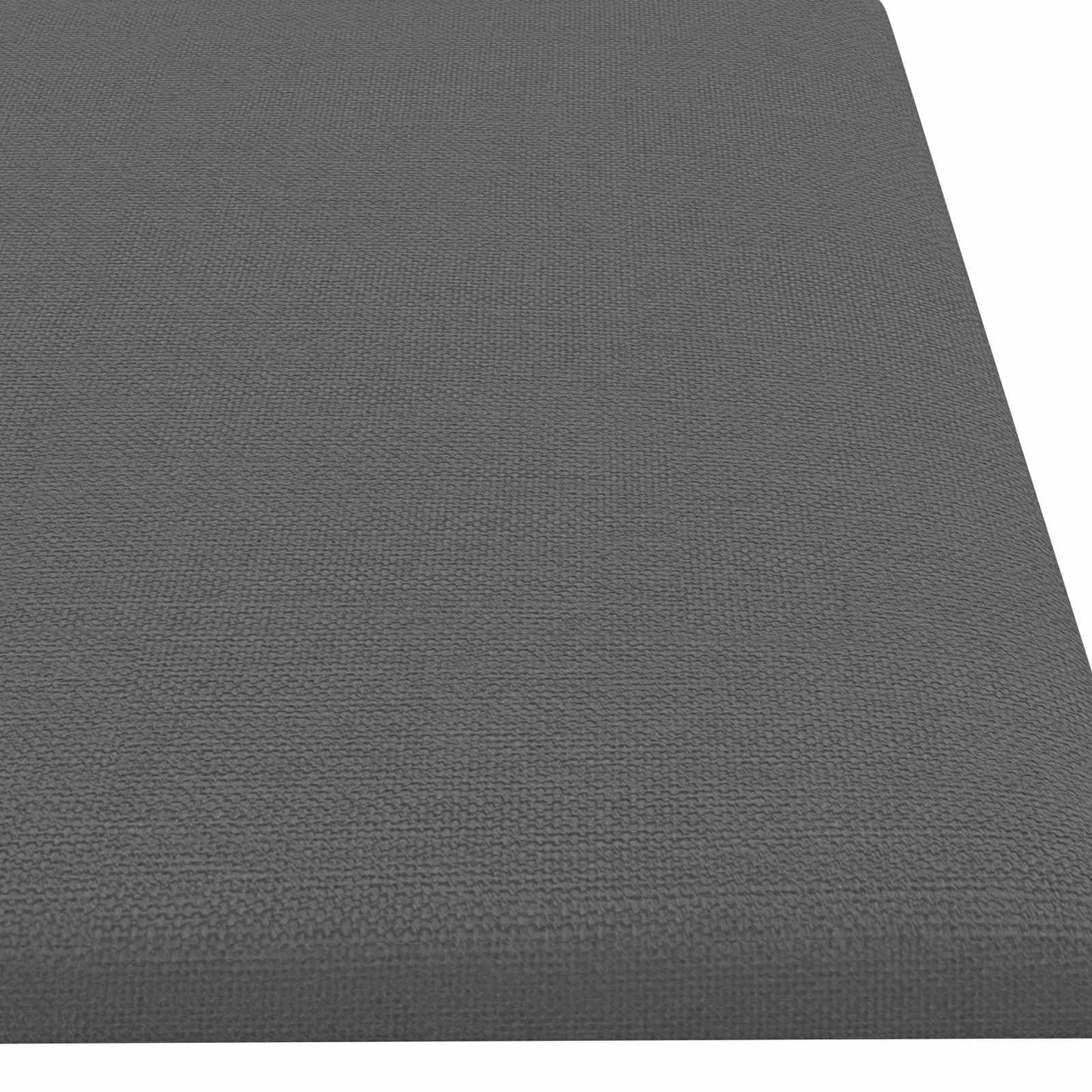 vidaXL Κεφαλάρι Τοίχου 12 pcs Ανοιχτό γκρι 60 x 15 cm ύφασμα