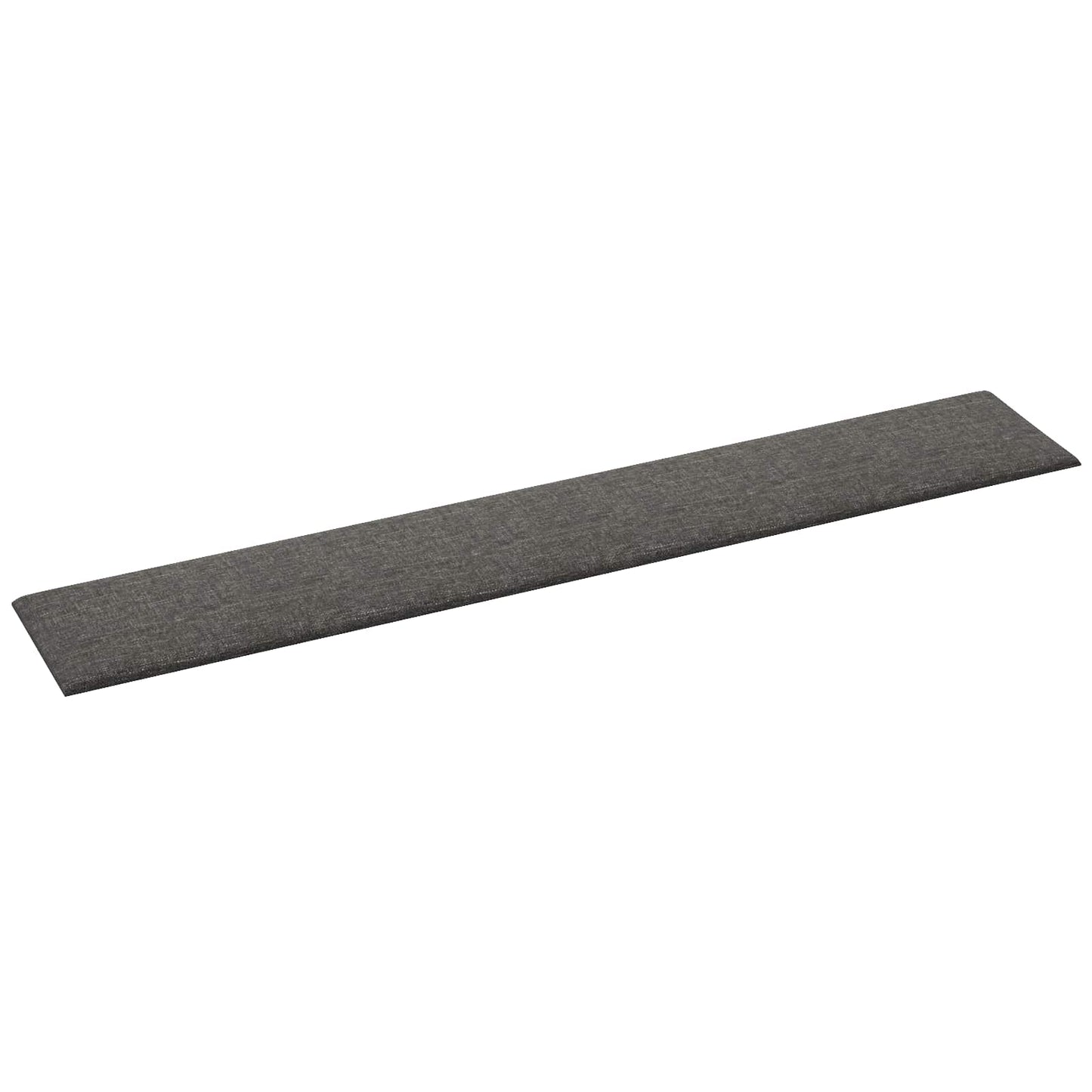 vidaXL Κεφαλάρι Τοίχου 12 pcs 90 x 15 cm Σκούρο Γκρι ύφασμα