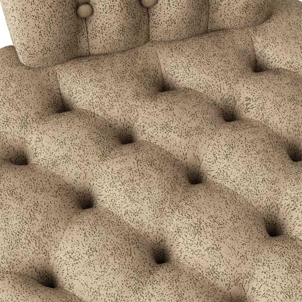 vidaXL Καναπέ με κουβέρτα Ανοιχτό γκρι 56,5 x 70 x 110 εκ