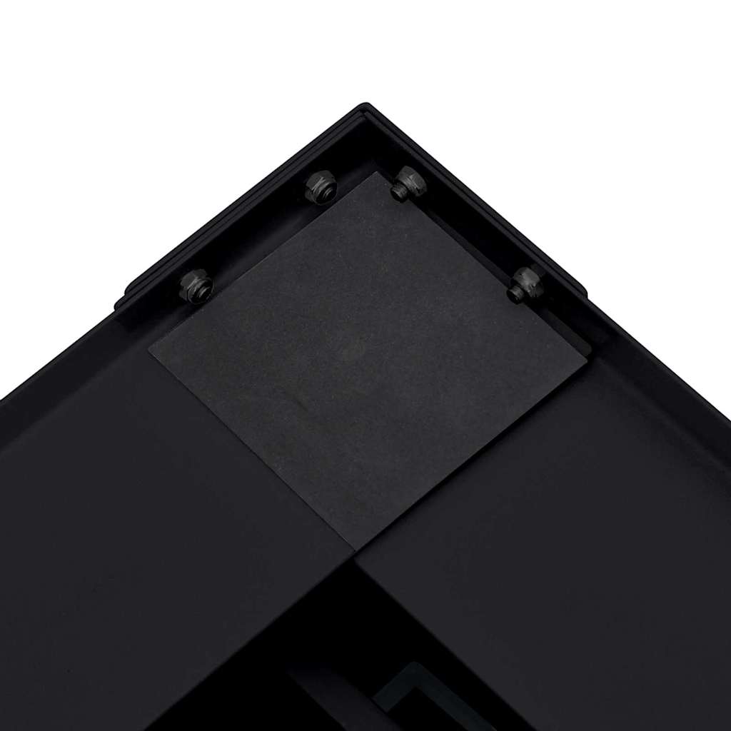 vidaXL Βάση Πλυντηρίου Ρούχων Μαύρο 64 x 55 x 32,5 εκ Ατσάλι