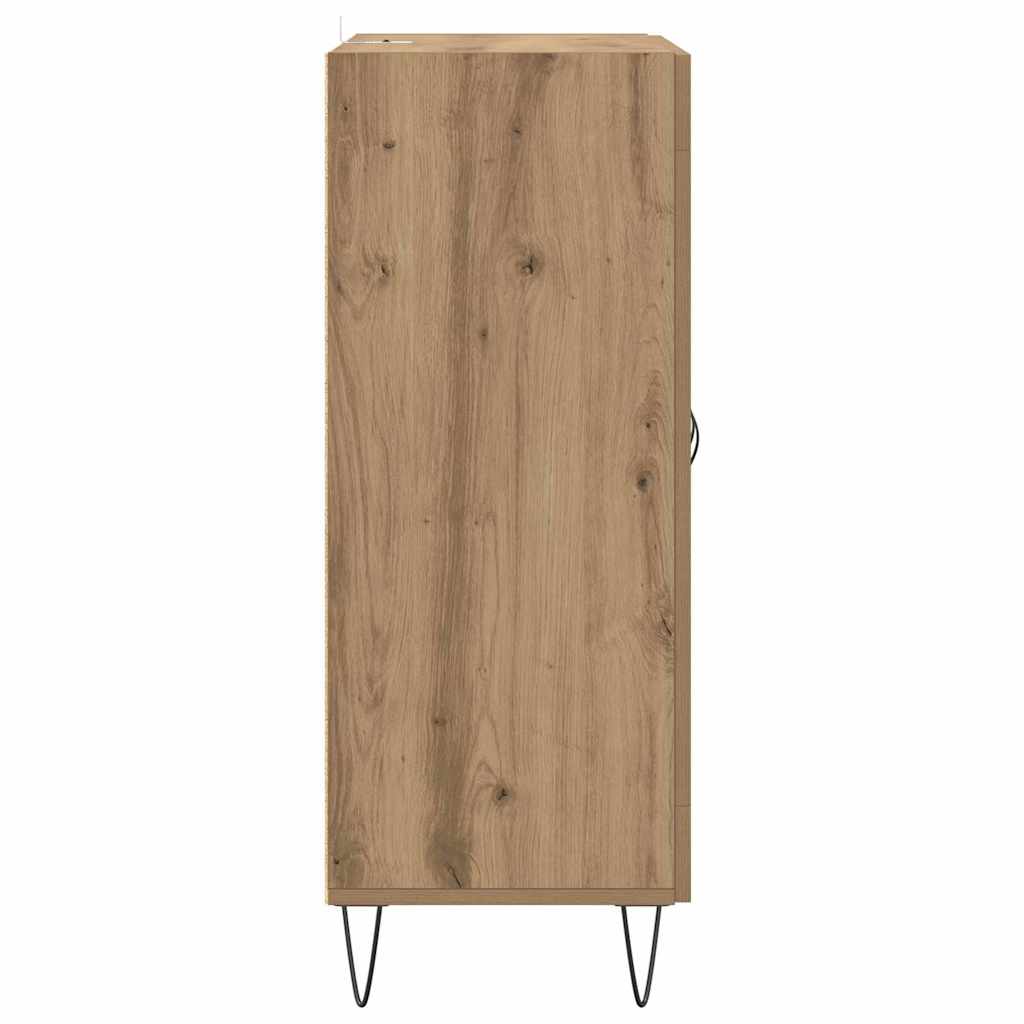 vidaXL Πλαϊνό γραφείο Artisan Oak 69,5 x 34 x 90 εκ.