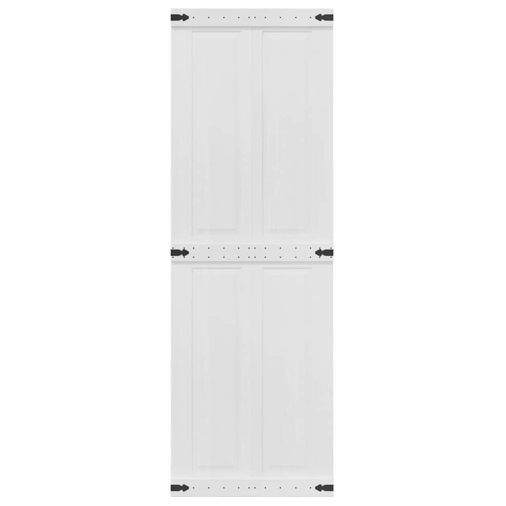 vidaXL Πόρτα αχυρώνα Corona 70 x 210 cm Μασίφ Ξύλο Πεύκου