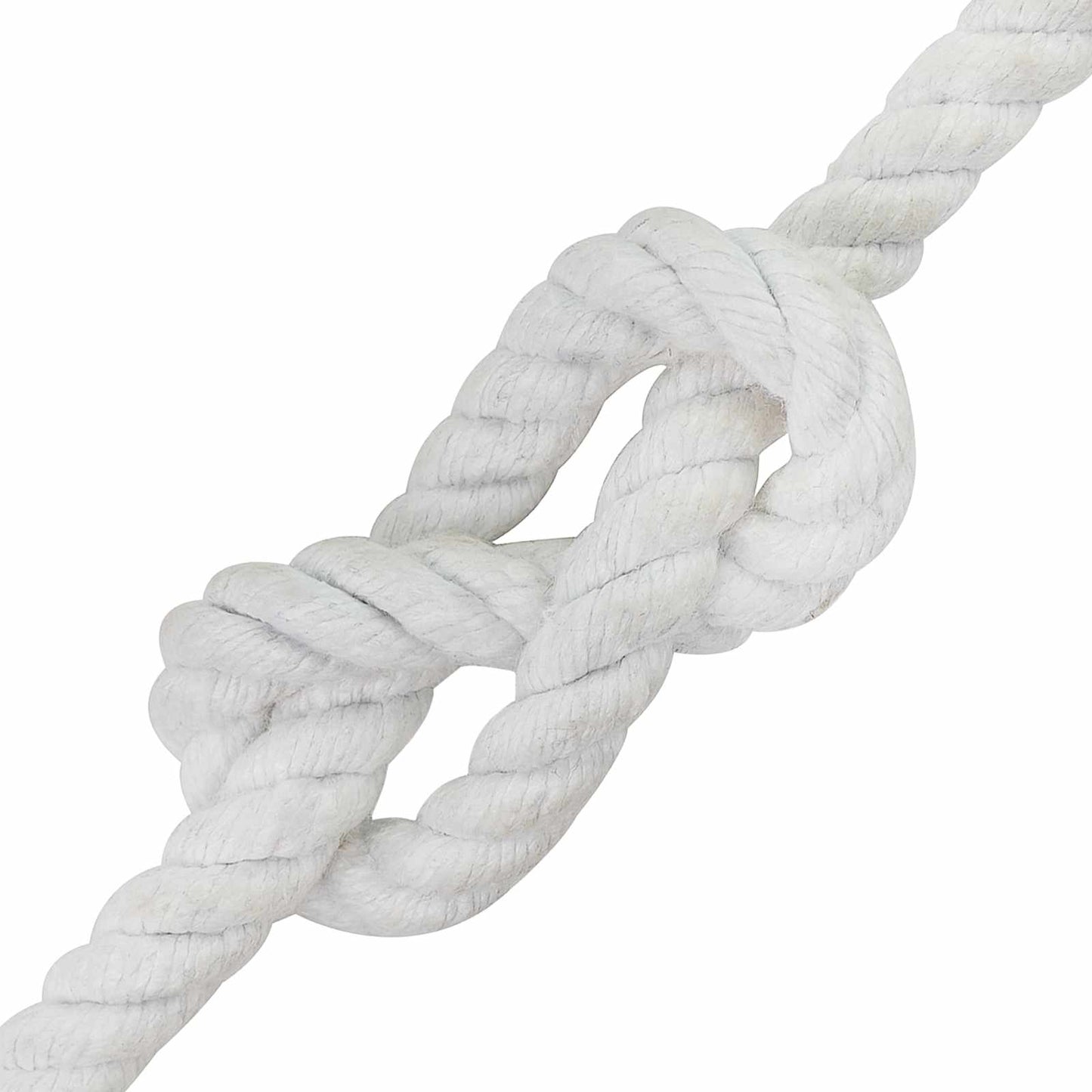 vidaXL Σχοινί Λευκό 1 x 1 x 5000 εκ Βαμβάκι