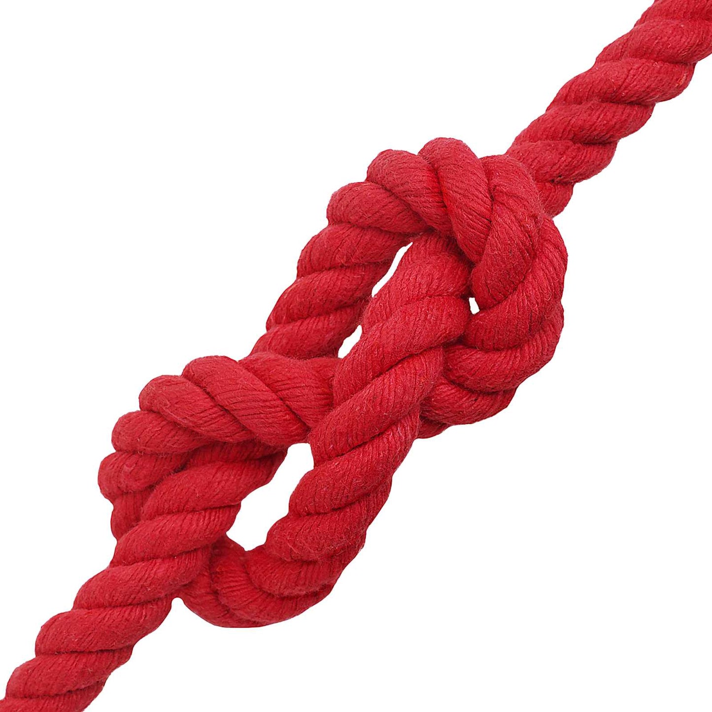 vidaXL Κωτόσχοινo 20 mm 50 m Κόκκινο 100% Βαμβάκι