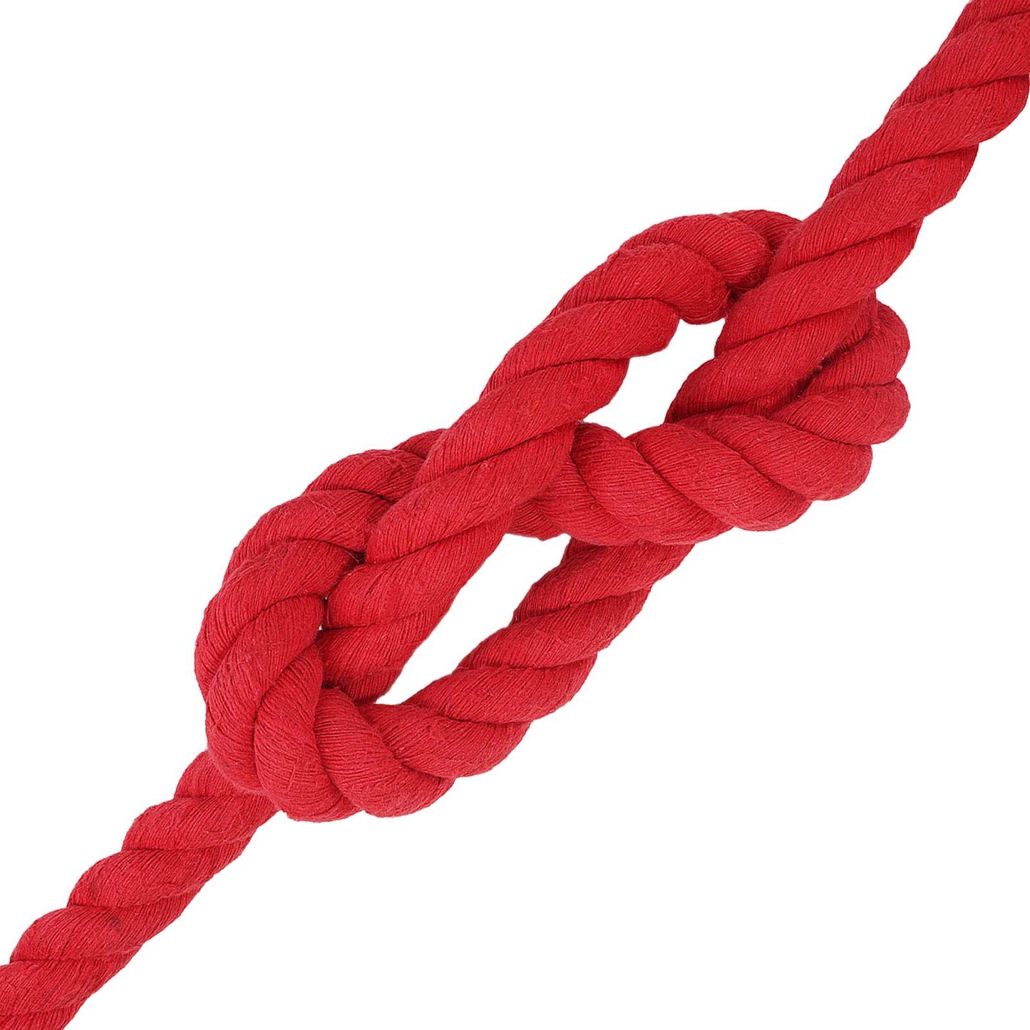vidaXL Κωτόσχοινo 30 mm 10 m Κόκκινο 100% Βαμβάκι