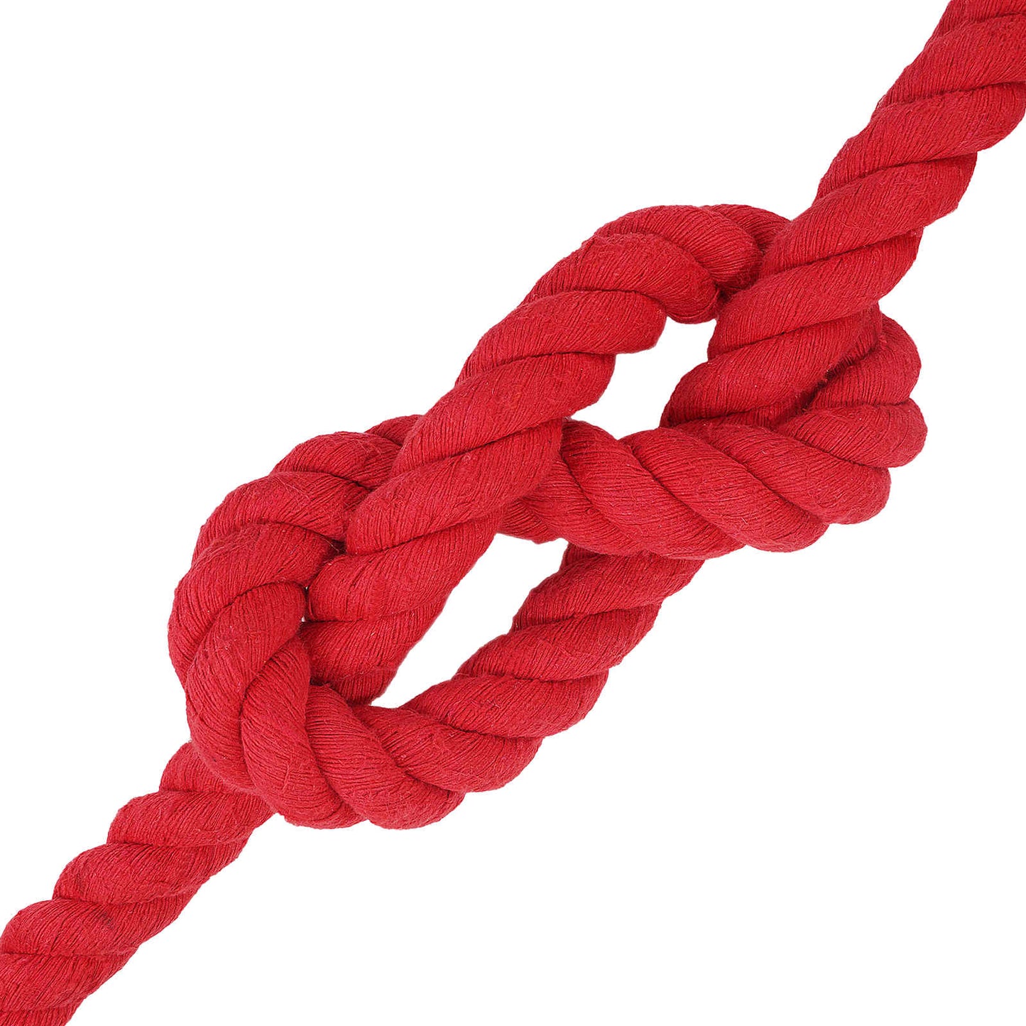 vidaXL Κωτόσχοινo 36 mm 25 m Κόκκινο 100% Βαμβάκι