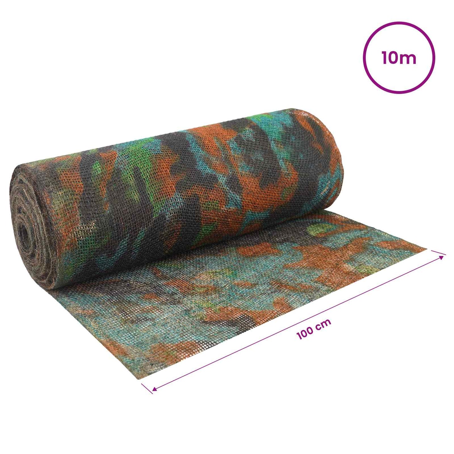 vidaXL Ρολό από Τζute 100 x 1000 cm Παραλλαγή