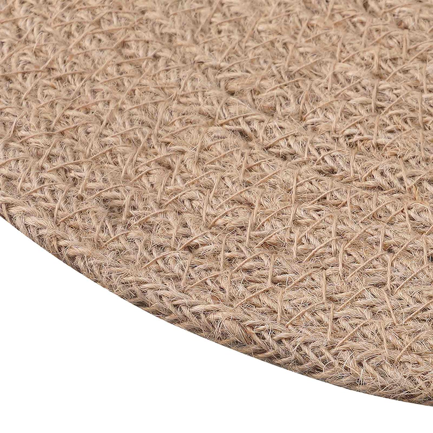 vidaXL Γιούτα Σουβέρ 6 pcs Φυσικό Ø 30 cm 100% Γιούτα Τοσσά
