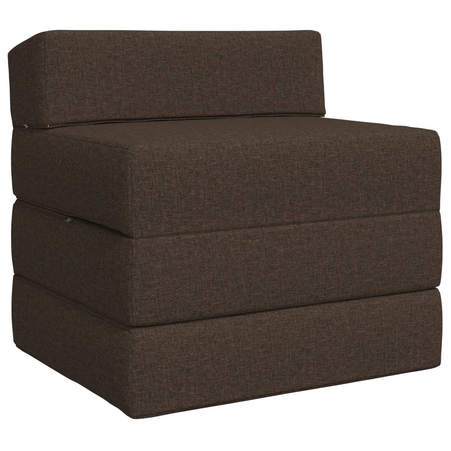 vidaXL Κρεβάτι Καναπέ Αναδιπλούμενο Taupe 200 x 70 x 15 εκ. Ύφασμα