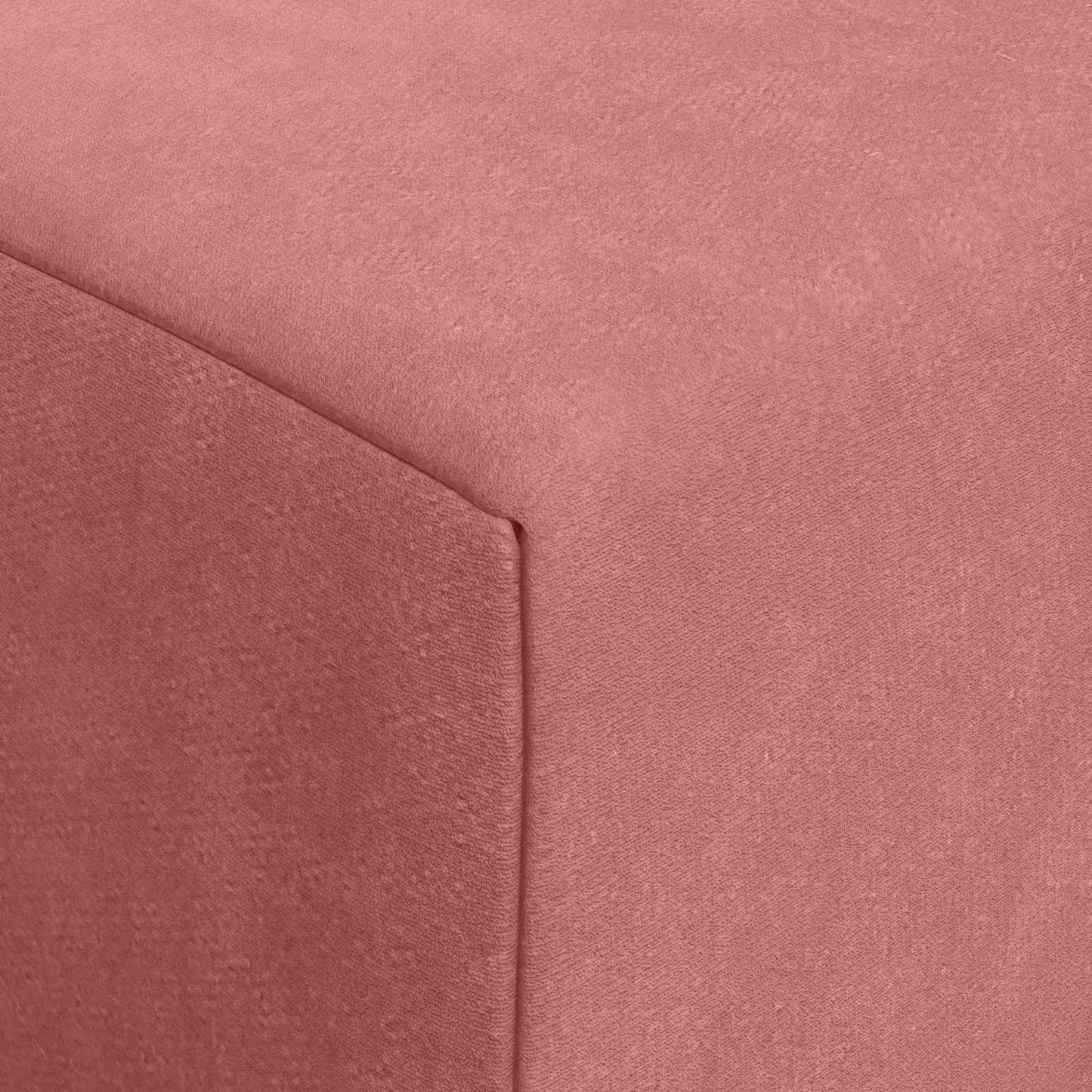 vidaXL Κρεβάτι Καναπέ Αναδιπλούμενο Ροζ 200 x 70 x 15 εκ. Βελούδο