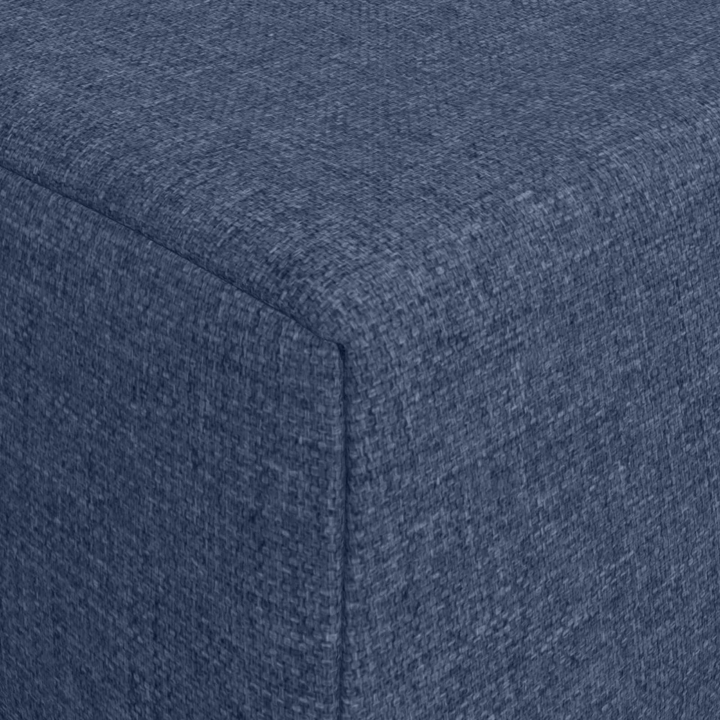 vidaXL Κρεβάτι Καναπέ Αναδιπλούμενο Μπλε 120 x 60 x 49 εκ Ύφασμα