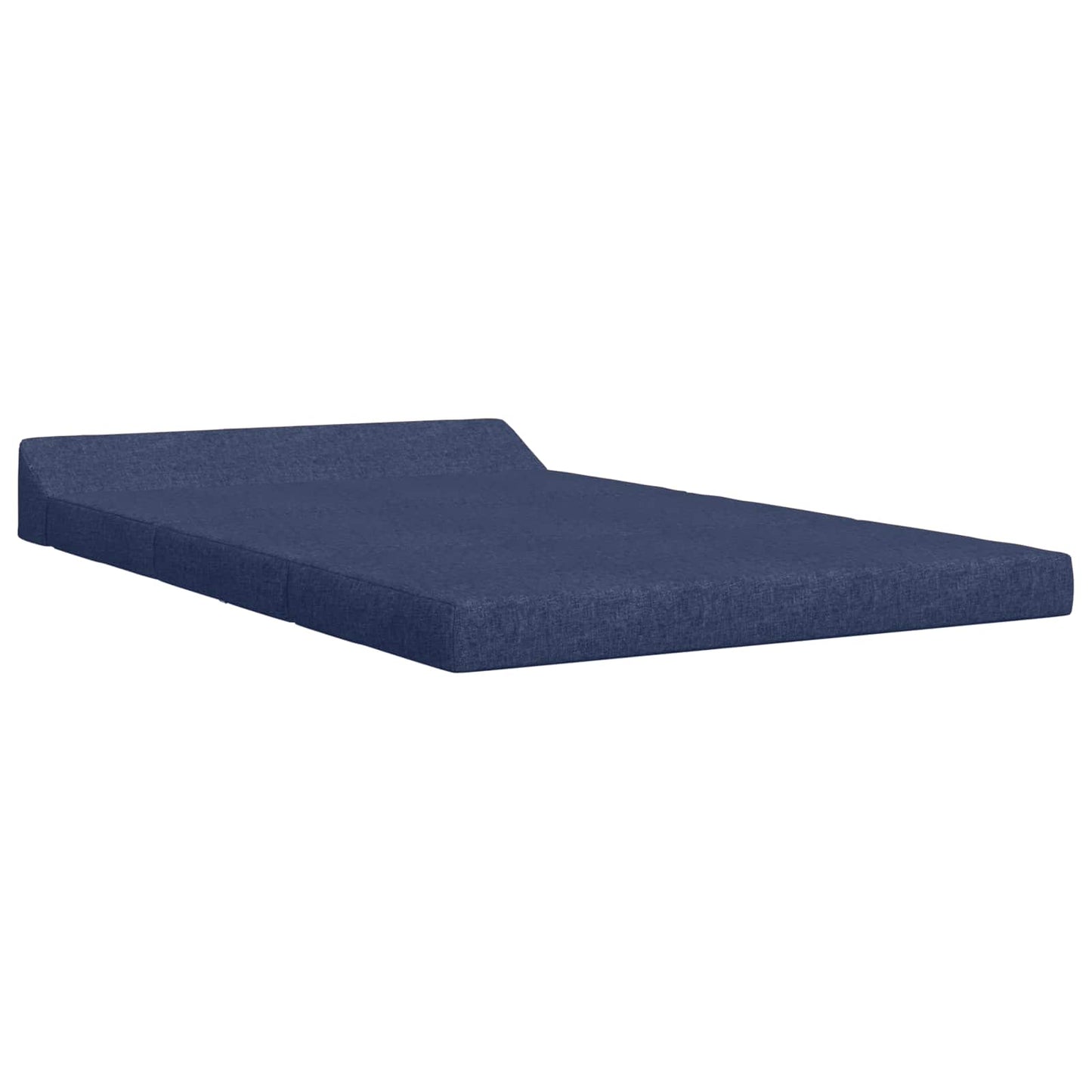 vidaXL Κρεβάτι Καναπέ Αναδιπλούμενο Μπλε 120 x 60 x 49 εκ Ύφασμα