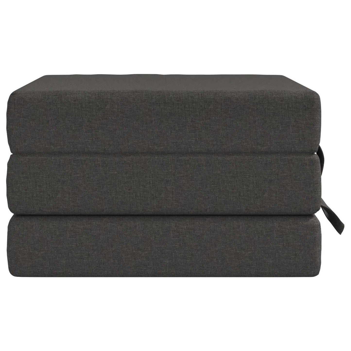 vidaXL Κρεβάτι Καναπέ Αναδιπλούμενο 190 x 75 x 15 cm Σκούρο Γκρι