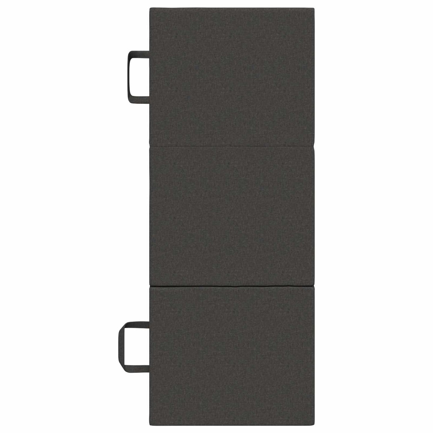 vidaXL Κρεβάτι Καναπέ Αναδιπλούμενο 190 x 90 x 15 cm Σκούρο Γκρι
