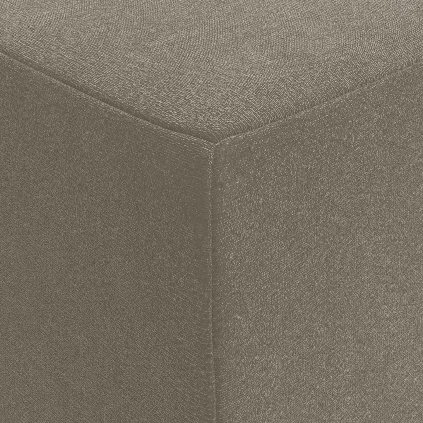 vidaXL Κρεβάτι Καναπέ Αναδιπλούμενο 190 x 90 x 15 cm Ανοιχτό γκρι