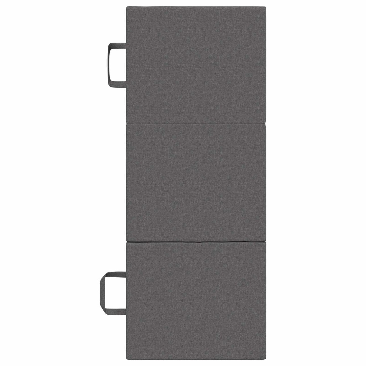vidaXL Κρεβάτι Καναπέ Αναδιπλούμενο 200 x 75 x 15 cm Ανοιχτό γκρι