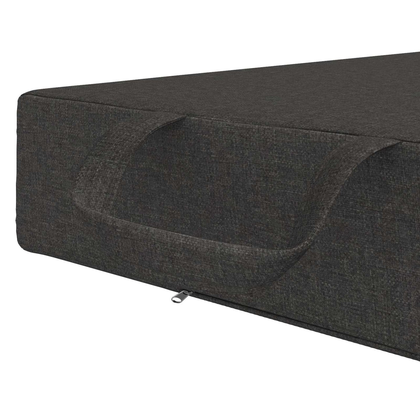 vidaXL Κρεβάτι Καναπέ Αναδιπλούμενο 200 x 75 x 15 cm Σκούρο Γκρι