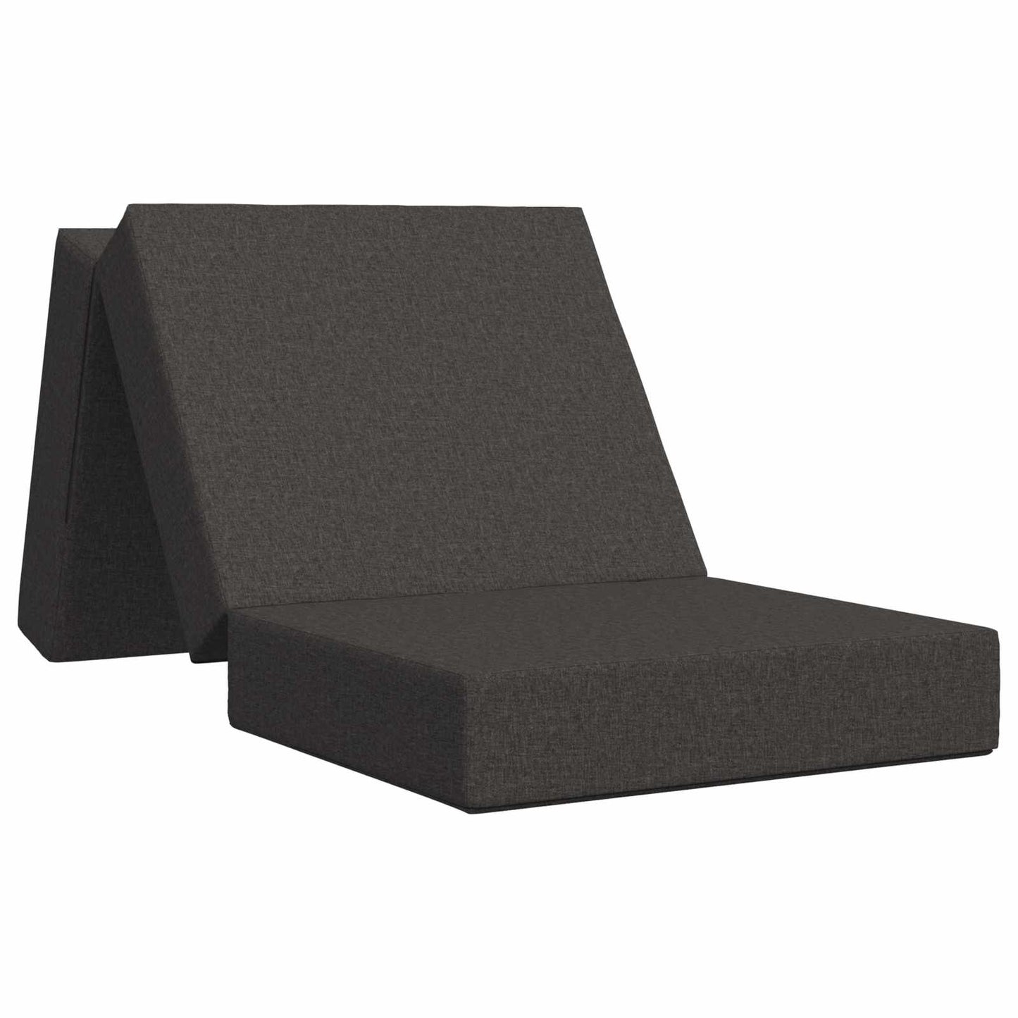 vidaXL Κρεβάτι Καναπέ Αναδιπλούμενο 200 x 75 x 15 cm Σκούρο Γκρι