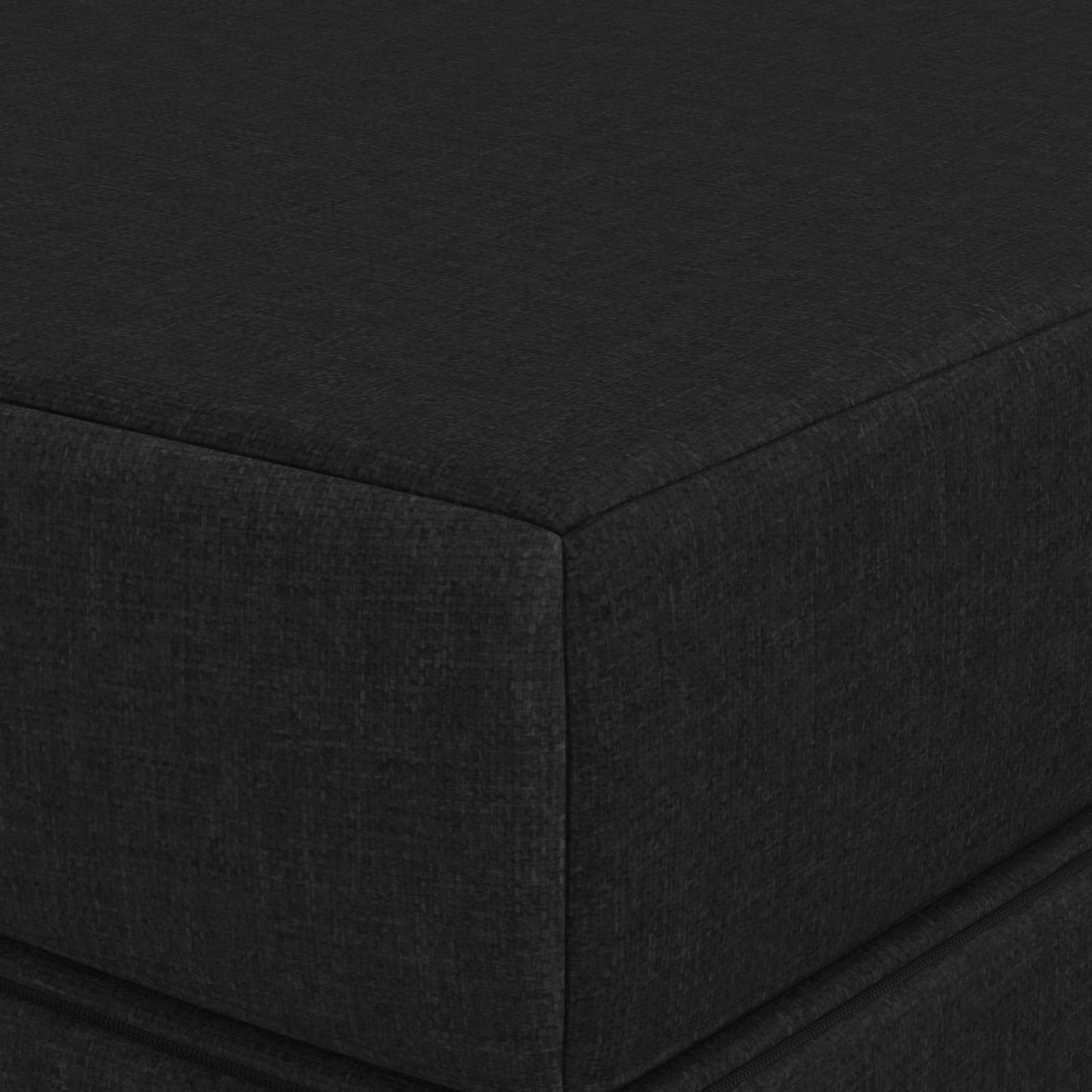 vidaXL Κρεβάτι Καναπέ Αναδιπλούμενο 80 x 67 x 45 εκ Μαύρο