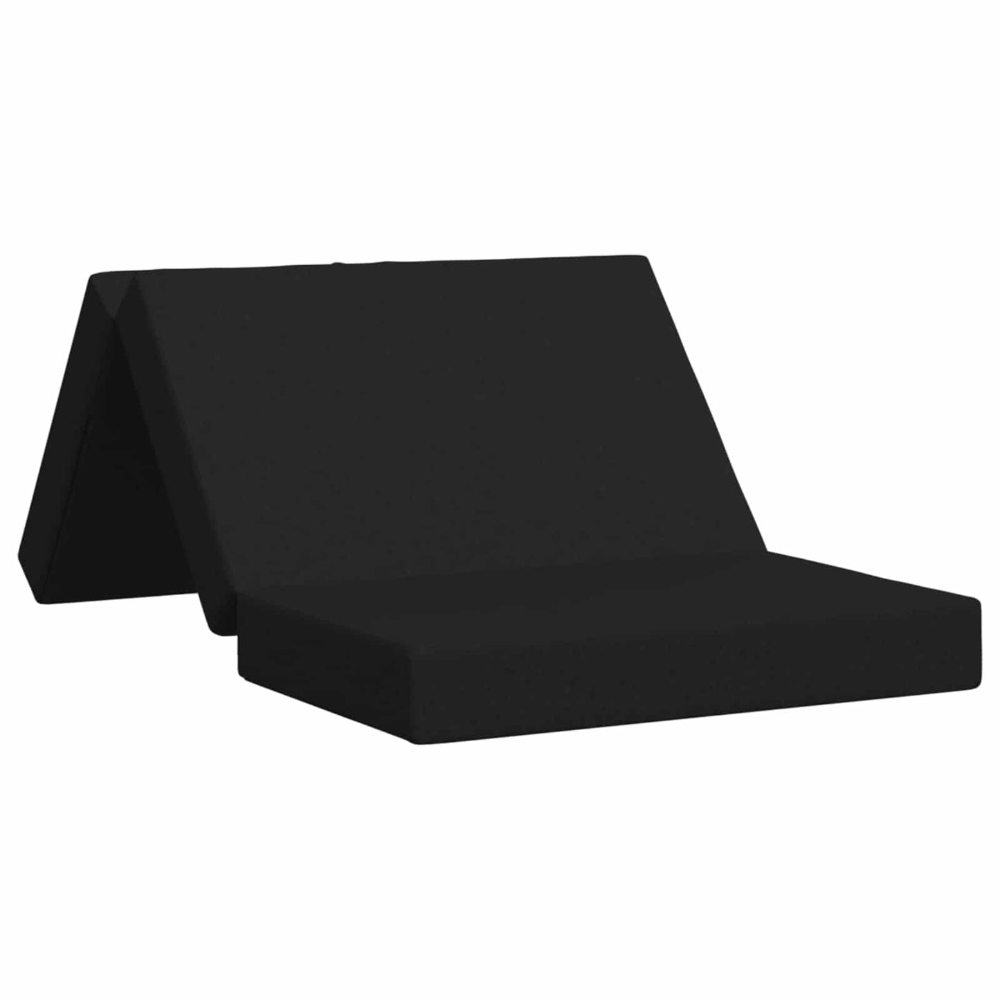 vidaXL Κρεβάτι Καναπέ Αναδιπλούμενο 100 x 67 x 45 εκ Μαύρο
