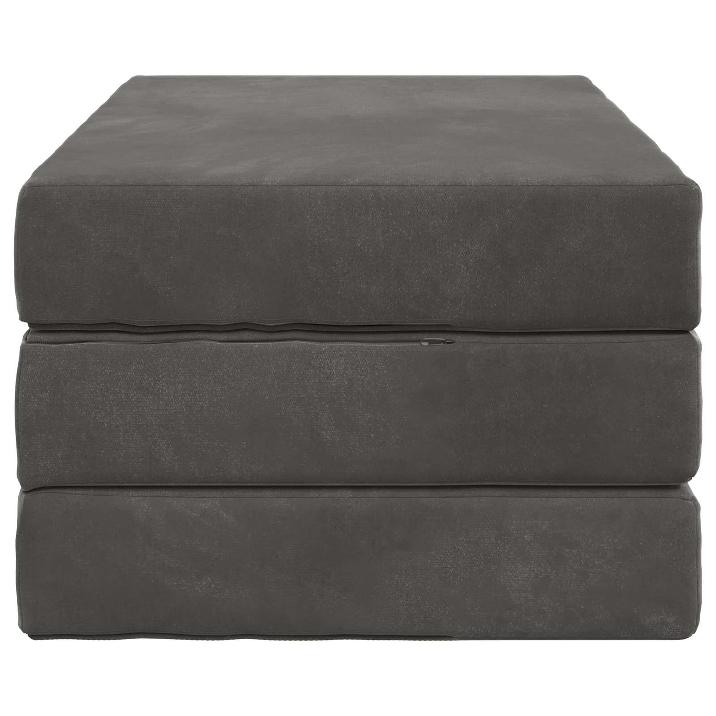 vidaXL Κρεβάτι Καναπέ Αναδιπλούμενο 200 x 100 x 15 cm Σκούρο Γκρι