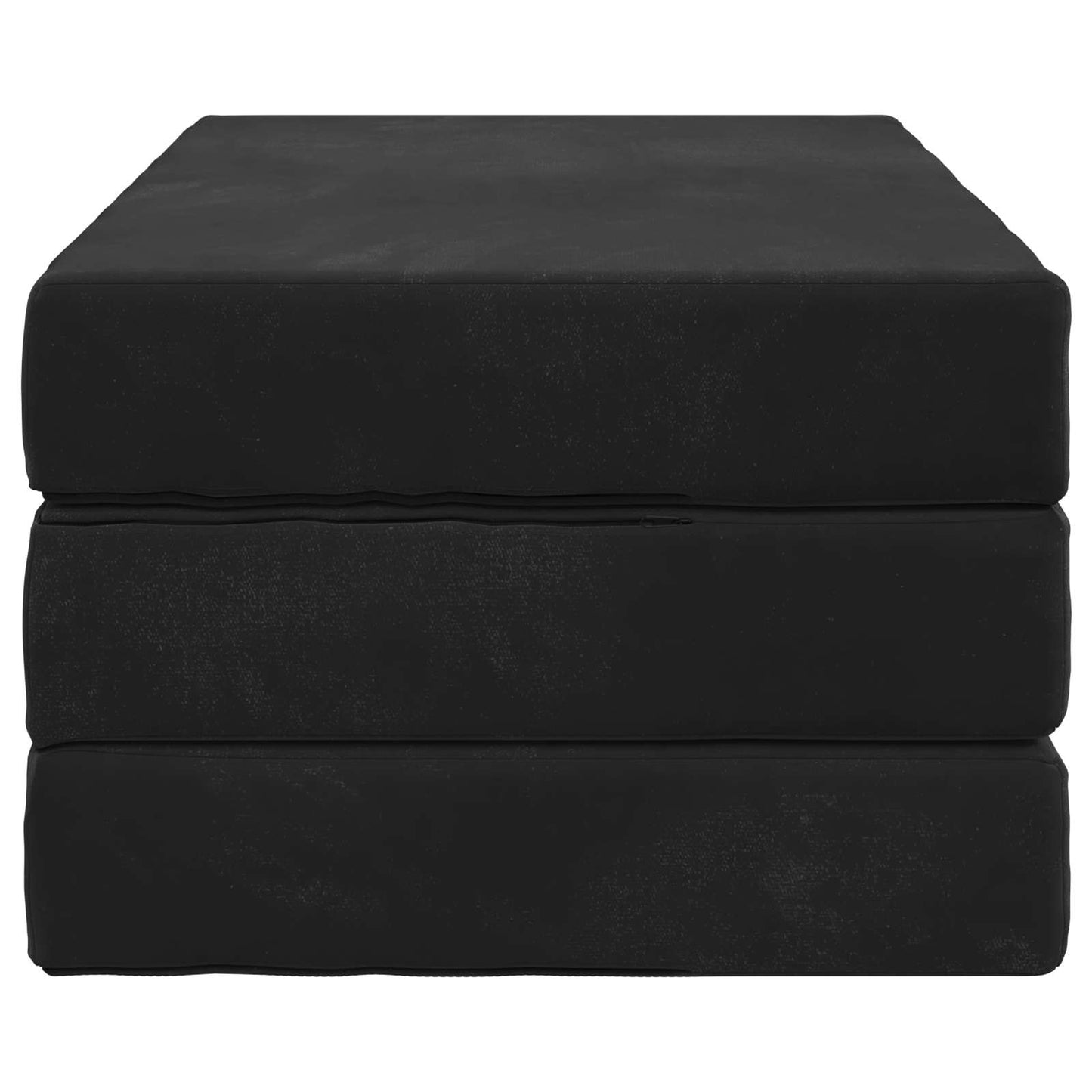 vidaXL Κρεβάτι Καναπέ Αναδιπλούμενο 200 x 100 x 15 cm Μαύρο