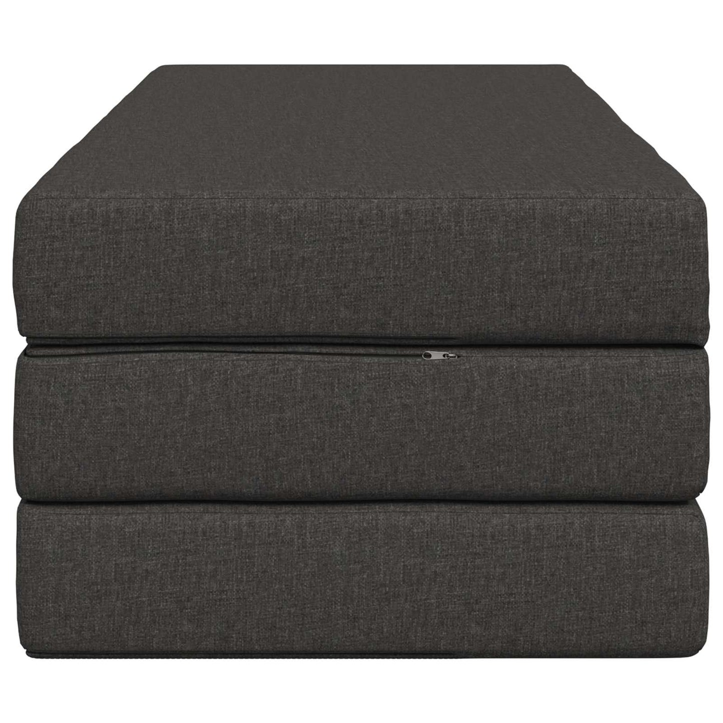 vidaXL Κρεβάτι Καναπέ Αναδιπλούμενο 200 x 120 x 15 cm Σκούρο Γκρι