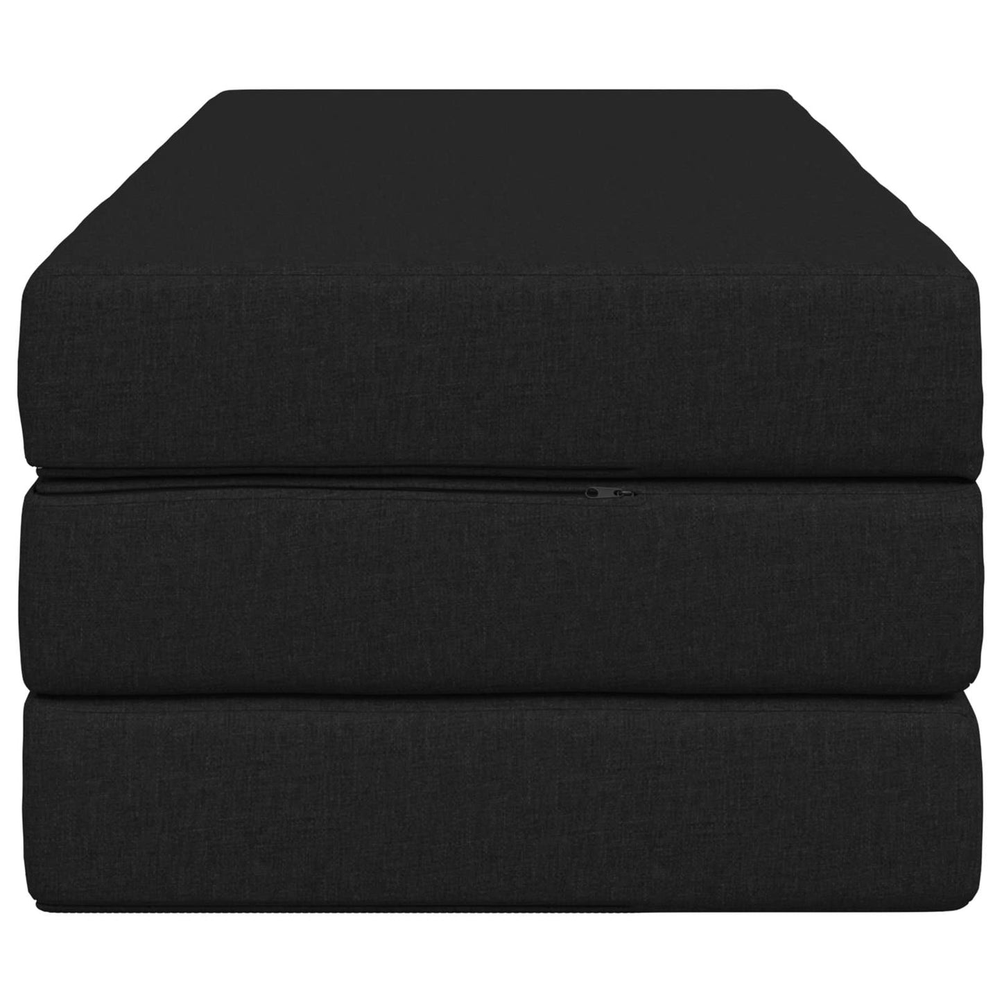 vidaXL Κρεβάτι Καναπέ Αναδιπλούμενο 120 x 67 x 45 εκ Μαύρο