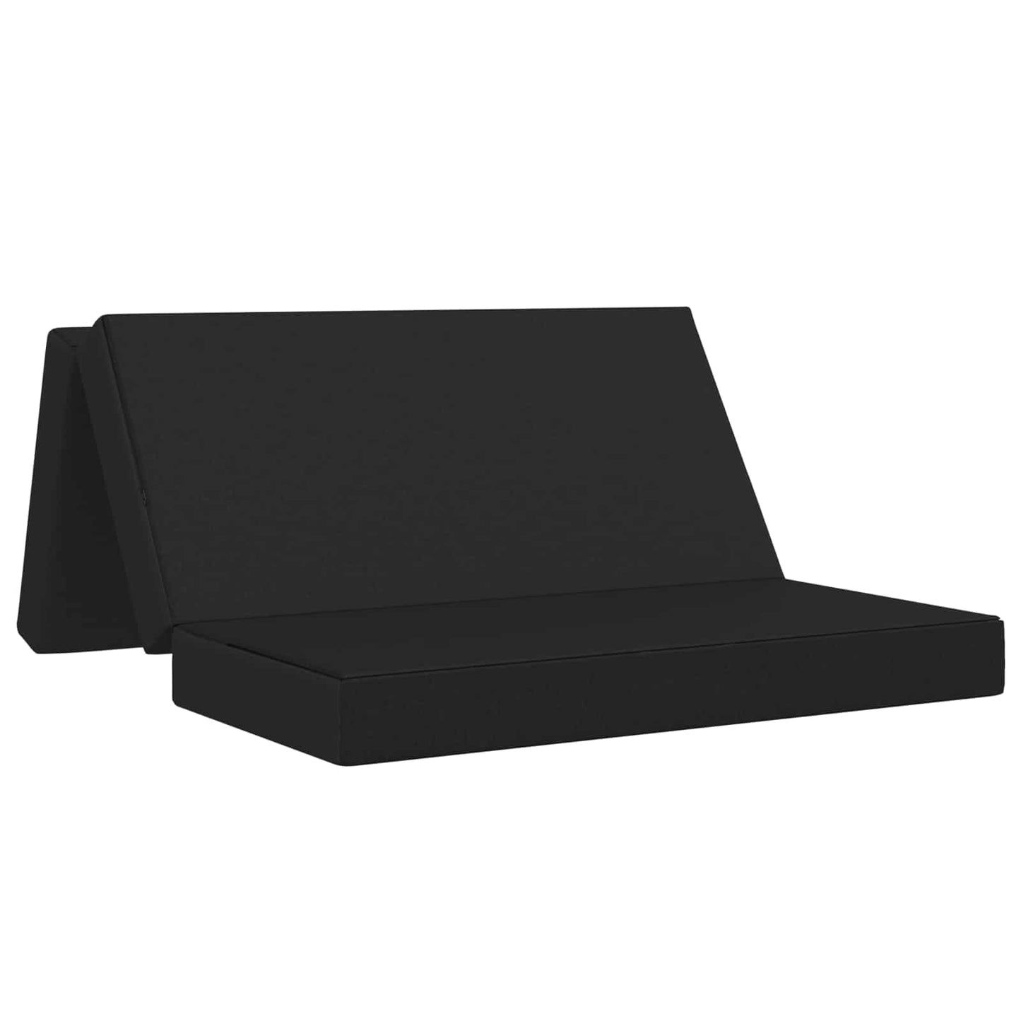 vidaXL Κρεβάτι Καναπέ Αναδιπλούμενο 140 x 67 x 45 εκ Μαύρο