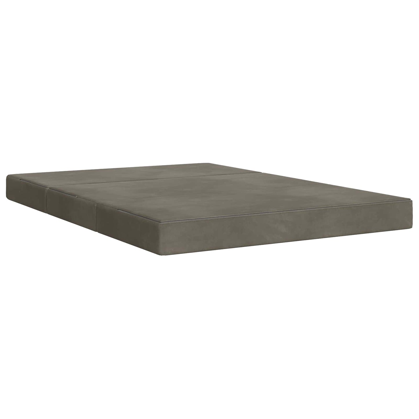 vidaXL Κρεβάτι Καναπέ Αναδιπλούμενο 200 x 140 x 15 cm Ανοιχτό γκρι