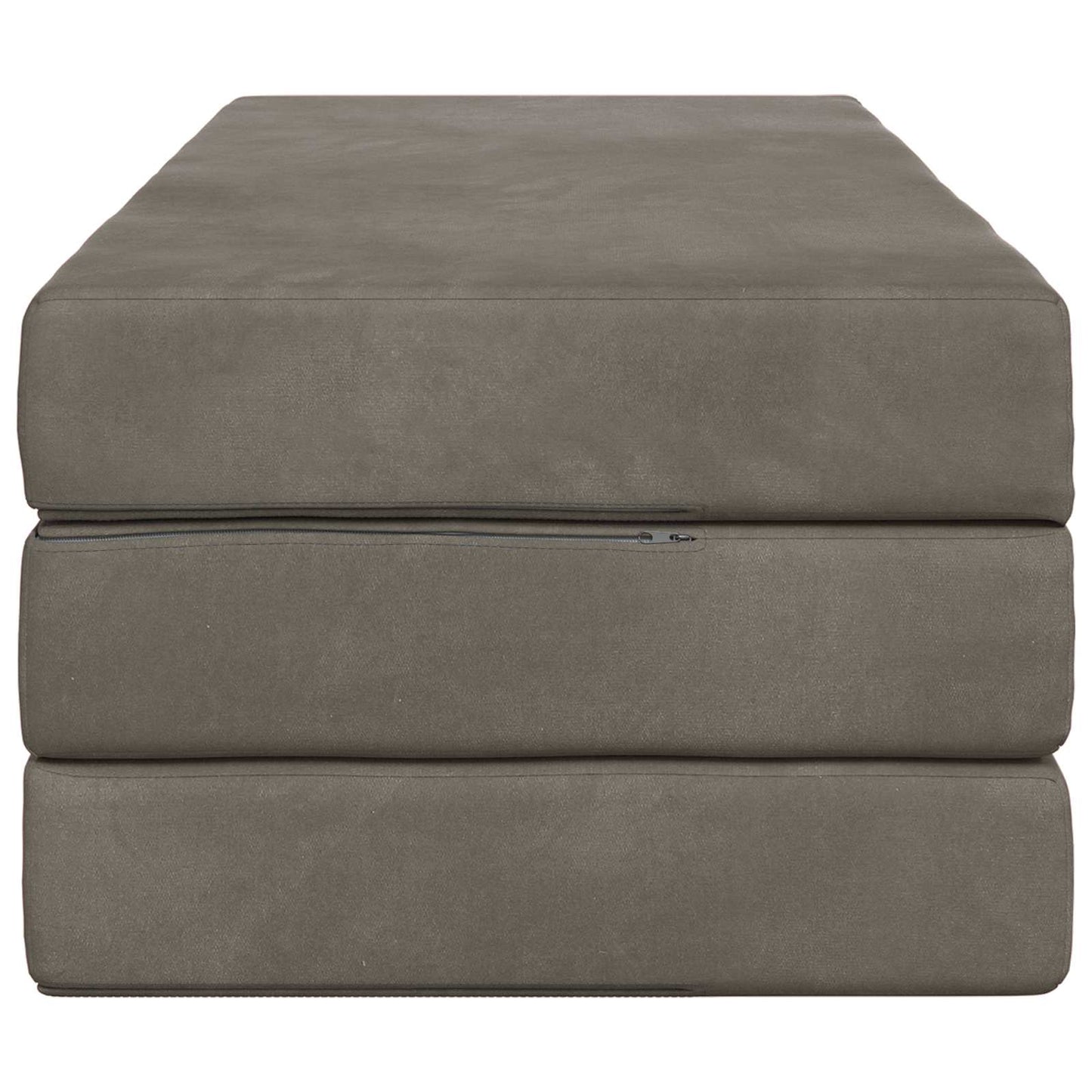 vidaXL Κρεβάτι Καναπέ Αναδιπλούμενο 200 x 140 x 15 cm Ανοιχτό γκρι