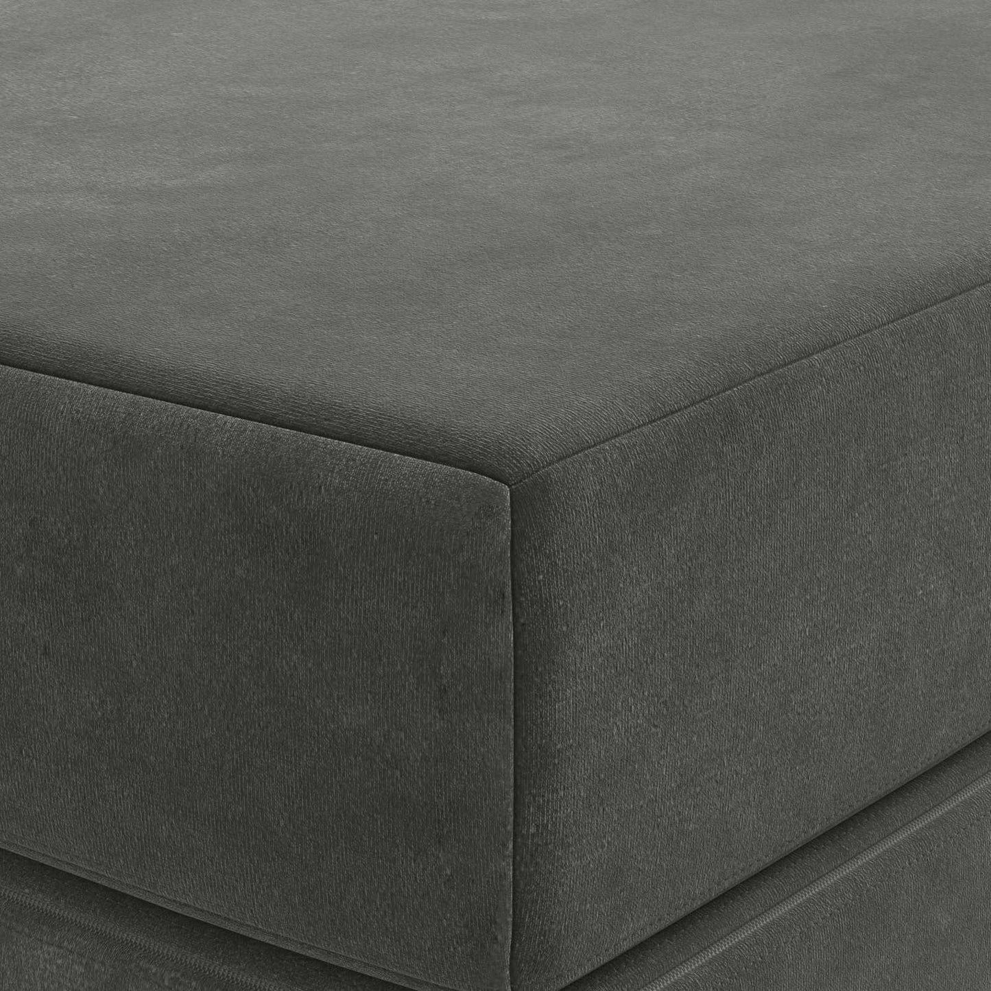 vidaXL Κρεβάτι Καναπέ Αναδιπλούμενο 200 x 160 x 15 cm Σκούρο Γκρι