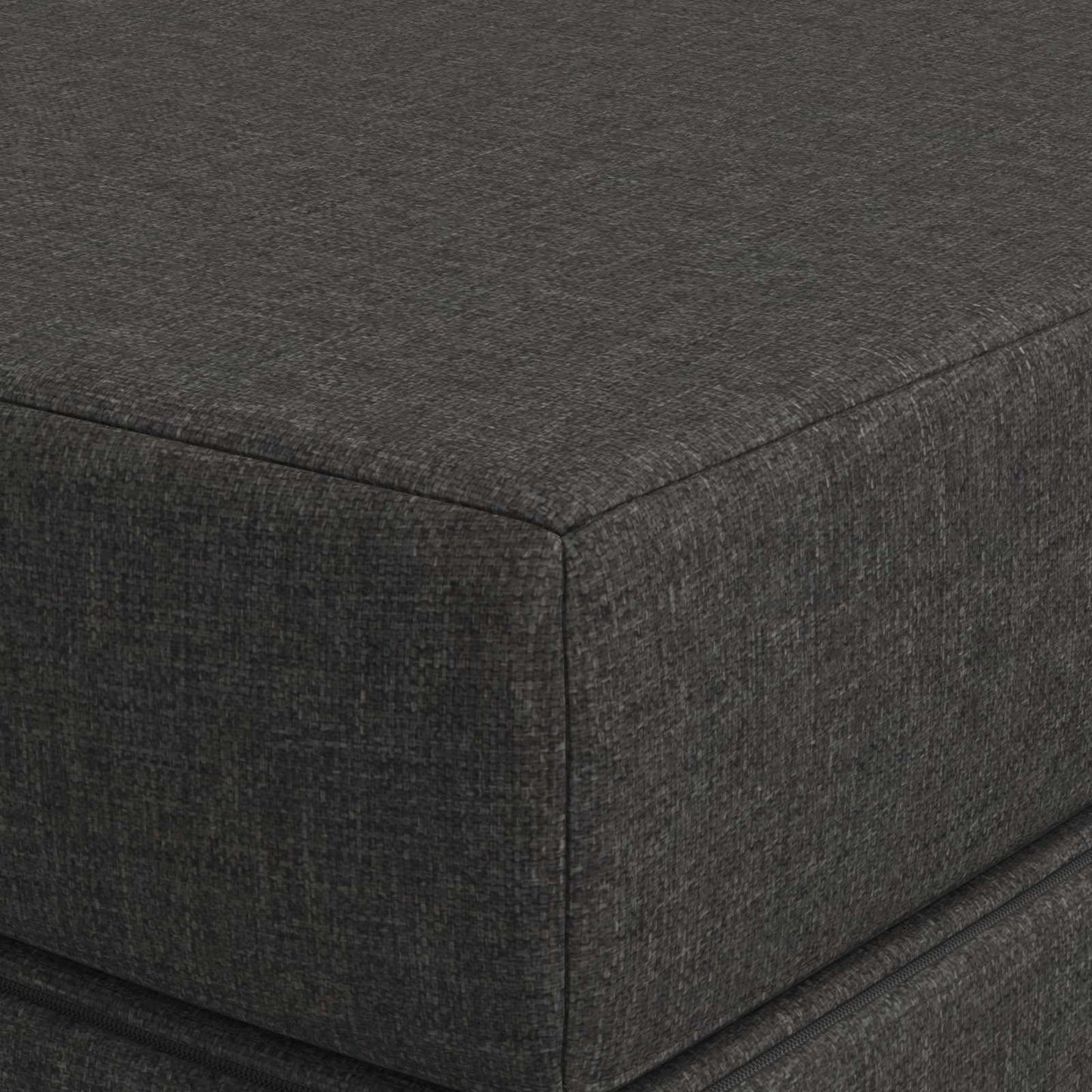 vidaXL Κρεβάτι Καναπέ Αναδιπλούμενο 200 x 180 x 15 cm Σκούρο Γκρι