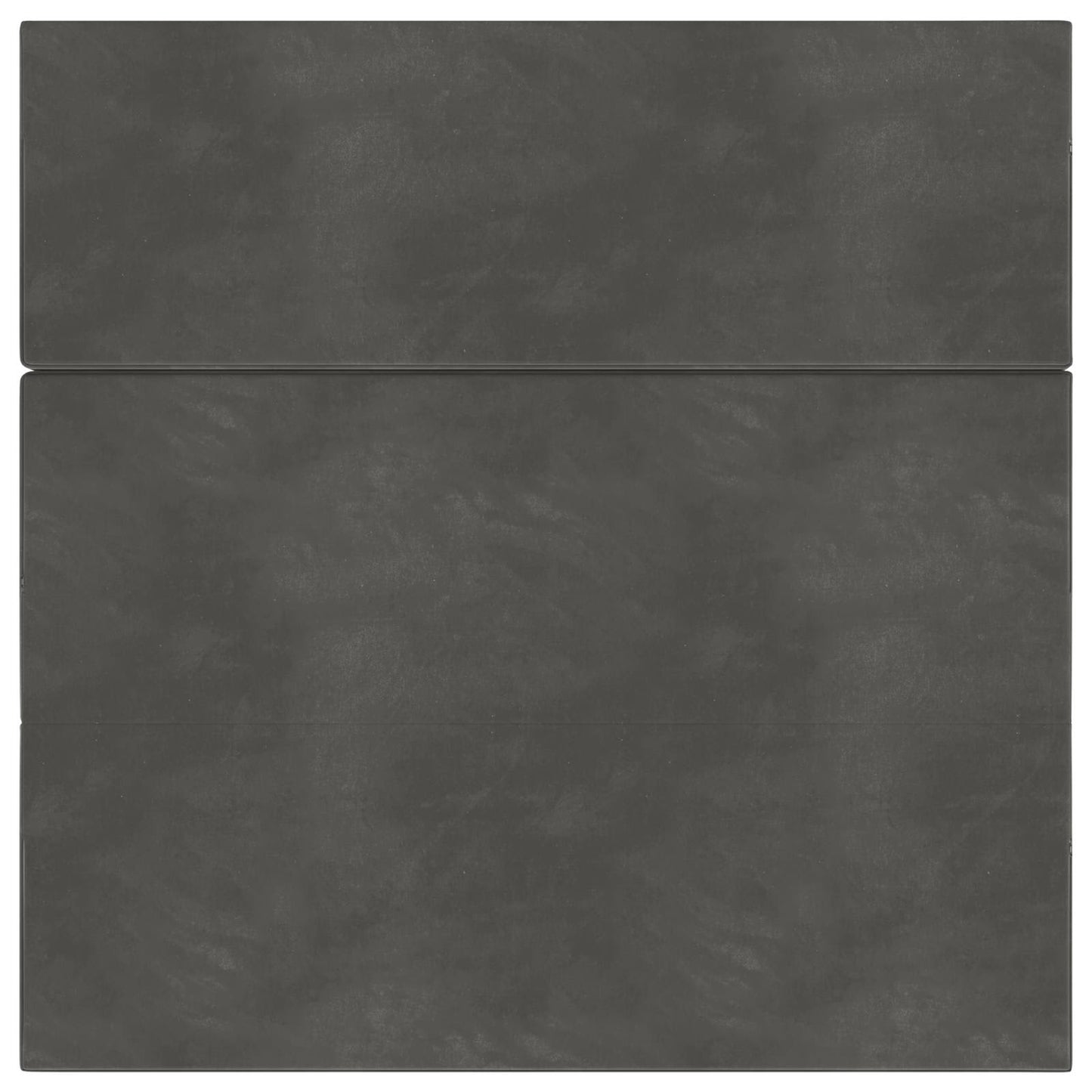 vidaXL Κρεβάτι Καναπέ Αναδιπλούμενο 200 x 200 x 15 cm Σκούρο Γκρι