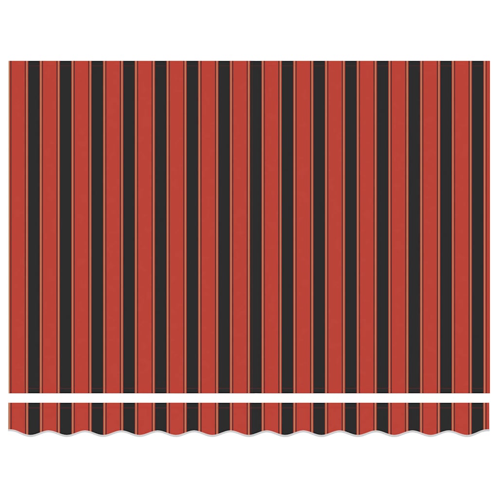 vidaXL Σκηνίτσα Αναδιπλούμενη Πορτοκαλί και Καφέ 350 x 250 εκ ύφασμα