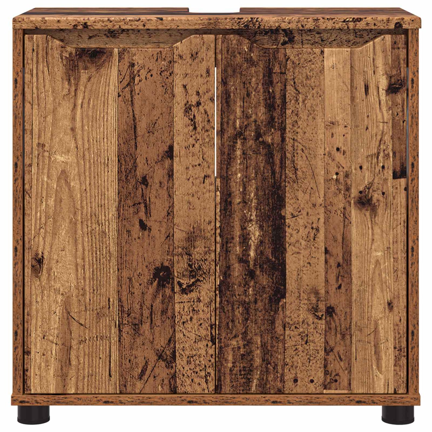 vidaXL Ντουλάπα νιπτήρα μπάνιου Παλιό Ξύλο 60 x 30 x 60 cm