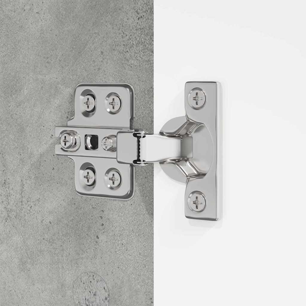 vidaXL Ντουλάπι Μπάνιου με ράφι Σκυρόδεμα Γκρι 30,5 x 30 x 195 εκ