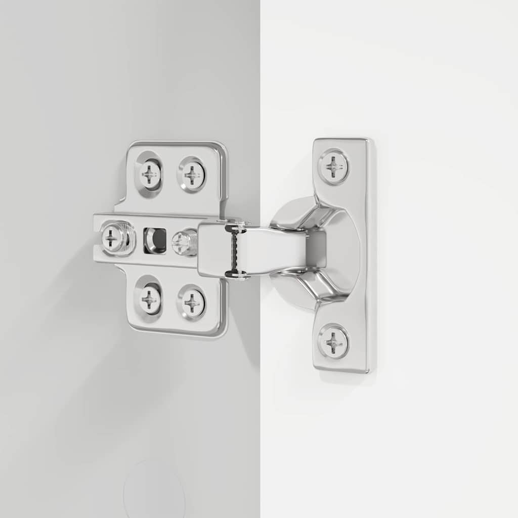 vidaXL Ντουλάπι Μπάνιου Λευκό 72,5 x 36,5 x 100 εκ Επεξεργασμένο ξύλο