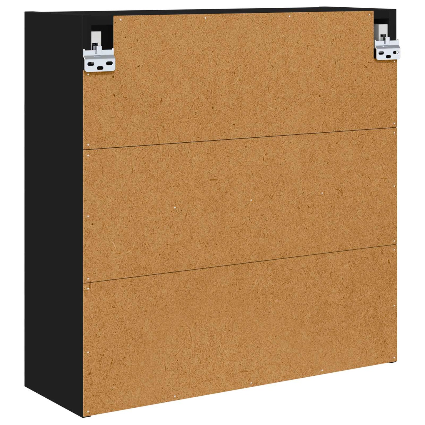 vidaXL Καθρέφτης Ντουλάπα Μπάνιου Μαύρο 60 x 20 x 60 cm