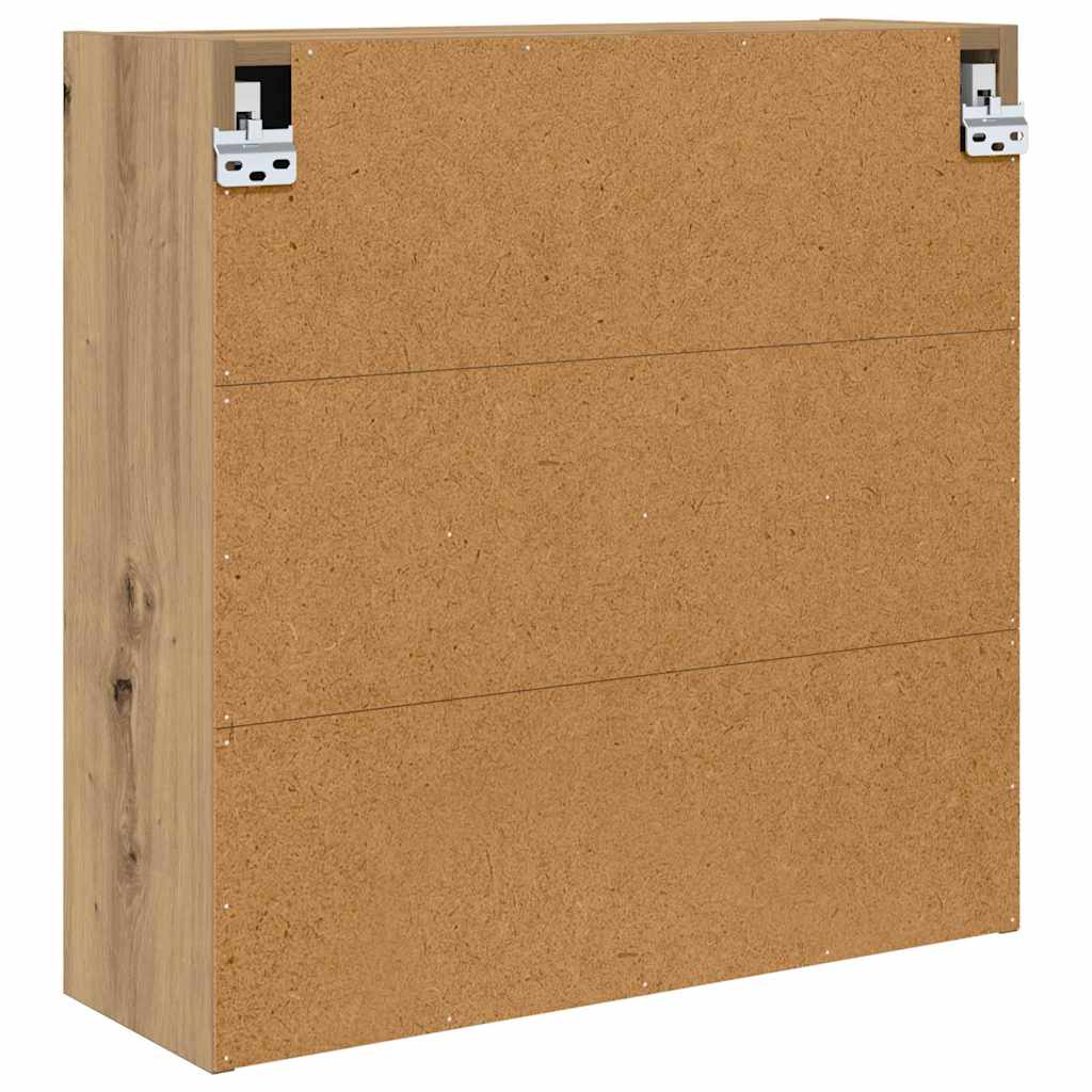 vidaXL Καθρέφτης Ντουλάπα Μπάνιου με ράφι Artisan Oak 60 x 20 x 60 cm