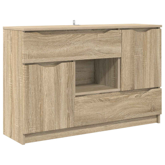 vidaXL Πλαϊνό γραφείο Δρύς Sonoma 100 x 30 x 65,6 Επεξεργασμένο ξύλο