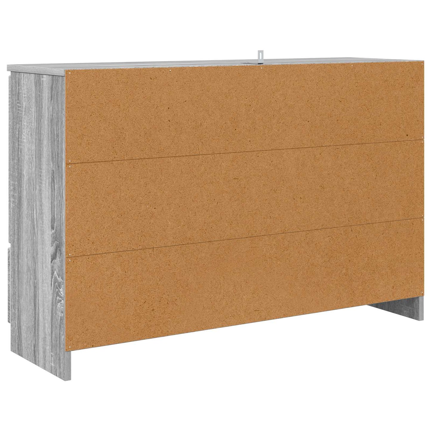 vidaXL Πλαϊνό γραφείο Γκρίζο Σονομα 100 x 30 x 65,6 Επεξεργασμένο ξύλο