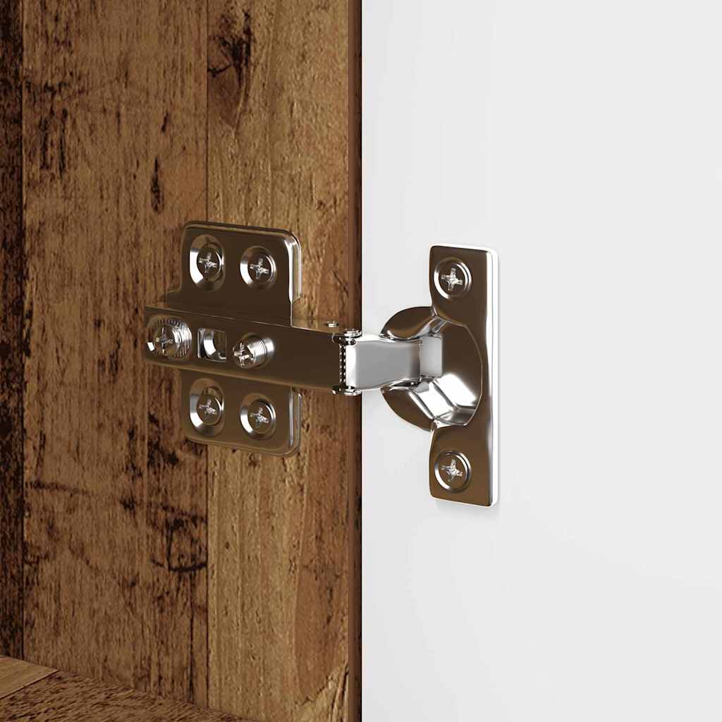 vidaXL Πλαϊνό γραφείο Παλιό Ξύλο 100 x 30 x 65,6 Επεξεργασμένο ξύλο