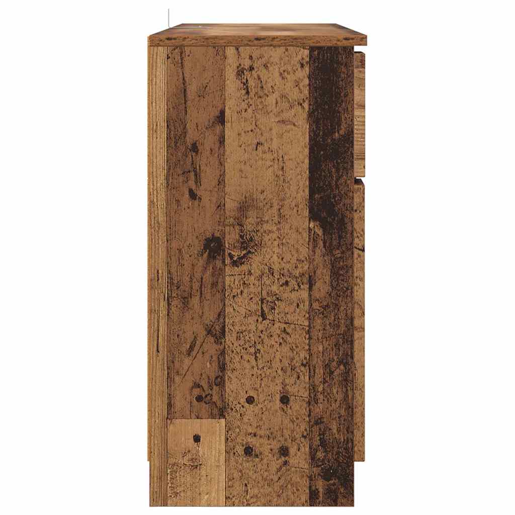 vidaXL Πλαϊνό γραφείο Παλιό Ξύλο 100 x 30 x 65,6 Επεξεργασμένο ξύλο