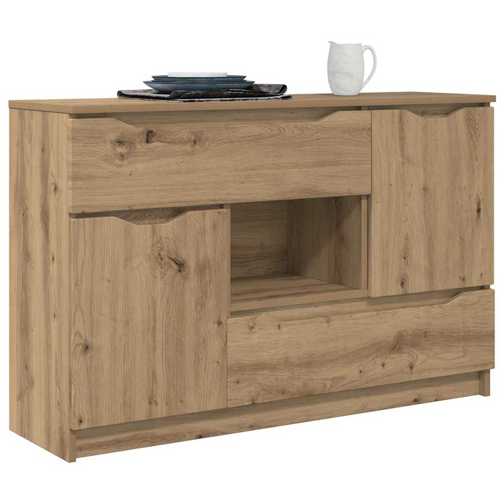 vidaXL Πλαϊνό γραφείο Artisan Oak 100 x 30 x 65,6 Επεξεργασμένο ξύλο