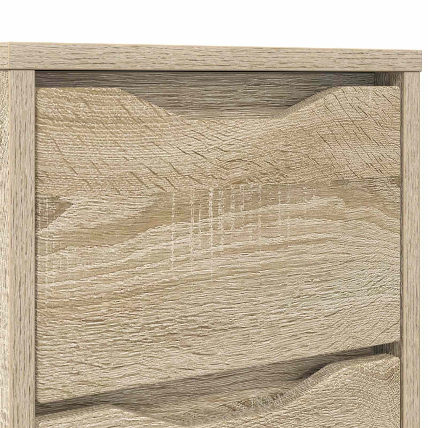 vidaXL Κομοδίνο Δρύς Sonoma 30,5 x 30 x 43 εκ Επεξεργασμένο Ξύλο