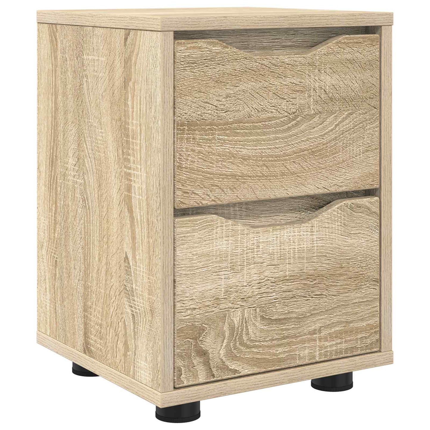 vidaXL Κομοδίνο Δρύς Sonoma 30,5 x 30 x 43 εκ Επεξεργασμένο Ξύλο